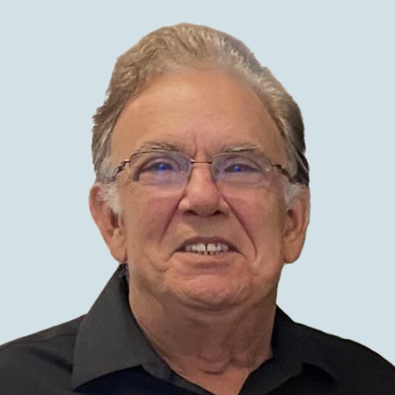 Todd with blue background